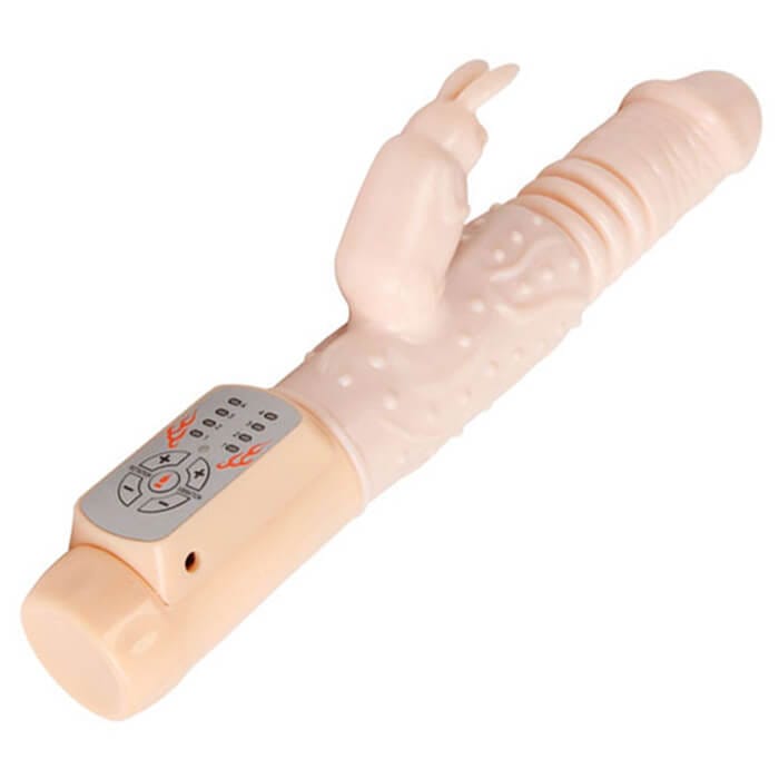 Dương Vật Giả Hot Bunny Rung Thụt 12 Chế Độ Tỏa Nhiệt 48°C