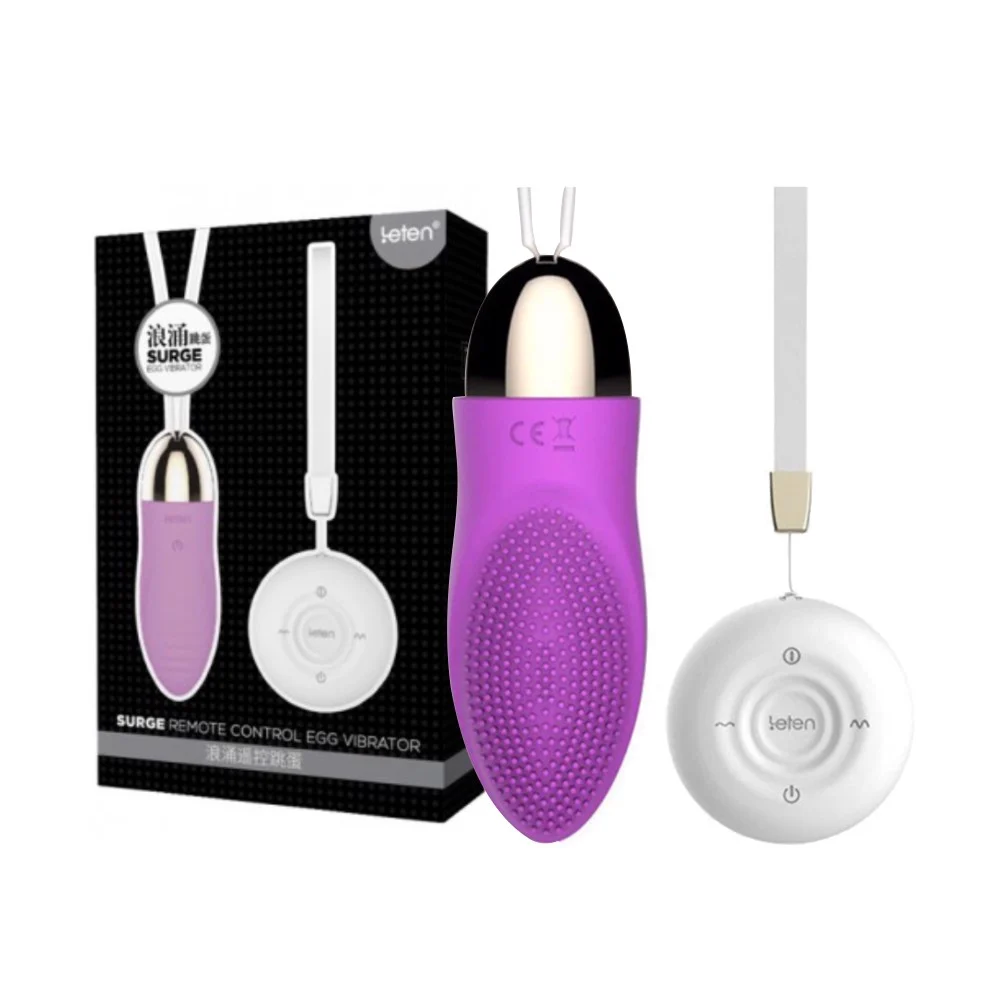 Trứng Rung Leten Brush Cao Cấp Massage Điều Khiển Từ Xa Không Dây Sạc USB