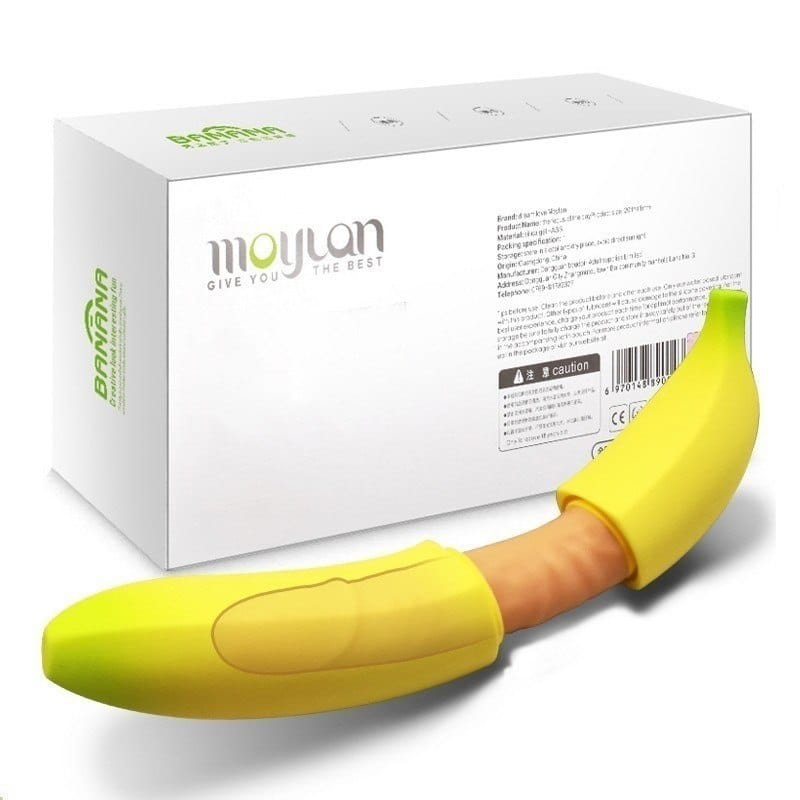 Dương Vật Giả Hình Trái Chuối Cao Cấp Moylan Banana
