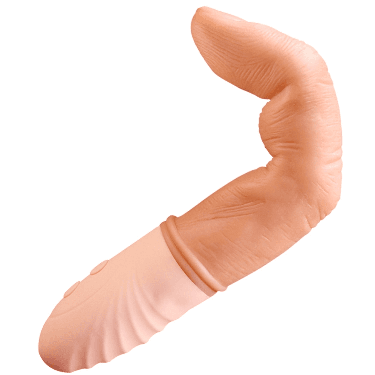 Ngón Tay Thần Thánh Móc Cua Tỏa Nhiệt 12 Chế Độ Rung Siêu Cấp Finger Silicon Cao Cấp