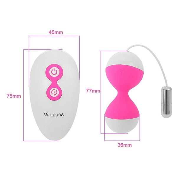 Trứng Rung Ynalone Nalone Miu Miu 2 Đầu Cao Cấp 7 Chế Độ Điều Khiển Từ Xa
