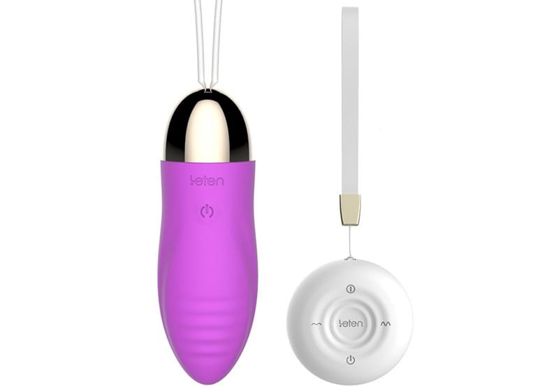 Trứng Rung Leten Brush Cao Cấp Massage Điều Khiển Từ Xa Không Dây Sạc USB