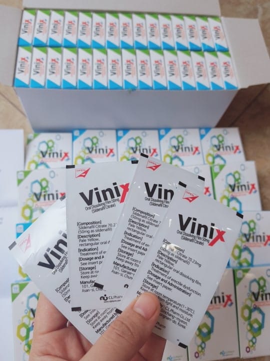 Tem Vinix 50mg Hàn Quốc Chính Hãng