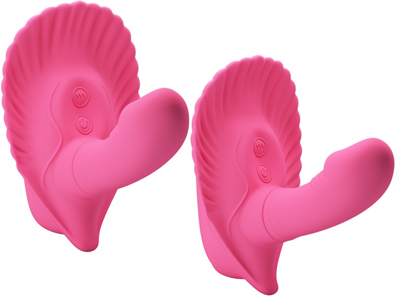 Dương Vật Giả Pettylove Fancy Clamshell Điều Khiển Từ Xa 30 Chế Độ Rung