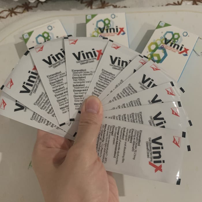 Tem Vinix 50mg Hàn Quốc Chính Hãng