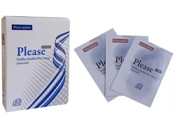 Tem Ngậm Please 100mg Hàn Quốc Chính Hãng