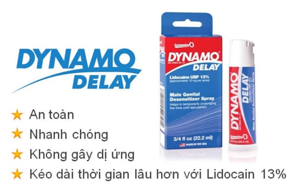 Chai Xịt USA Dynamo Delay - Kéo Dài Thời Gian - 22.2ml