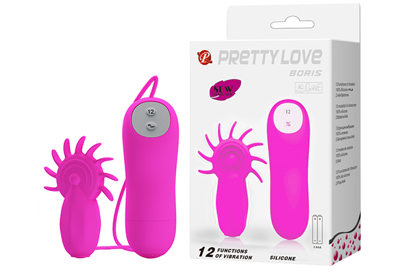 Trứng Rung Massage Điểm G 12 Chế Độ Pretty Love BORIS