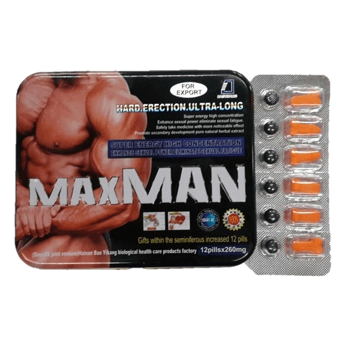 MaxMan USA 2600mg 24 Viên Chính Hãng