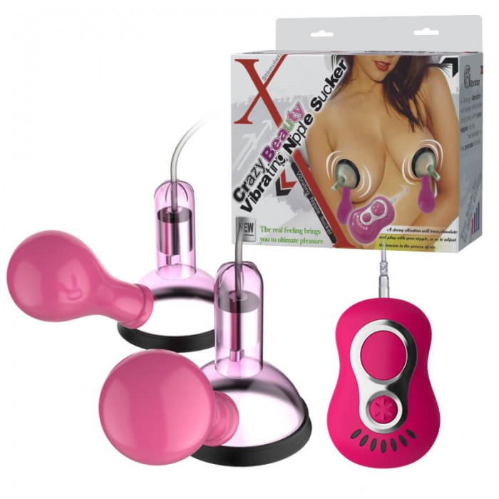 Dụng Cụ Hút Ngực Crazy Beauty Vibrating Nipple Sucker