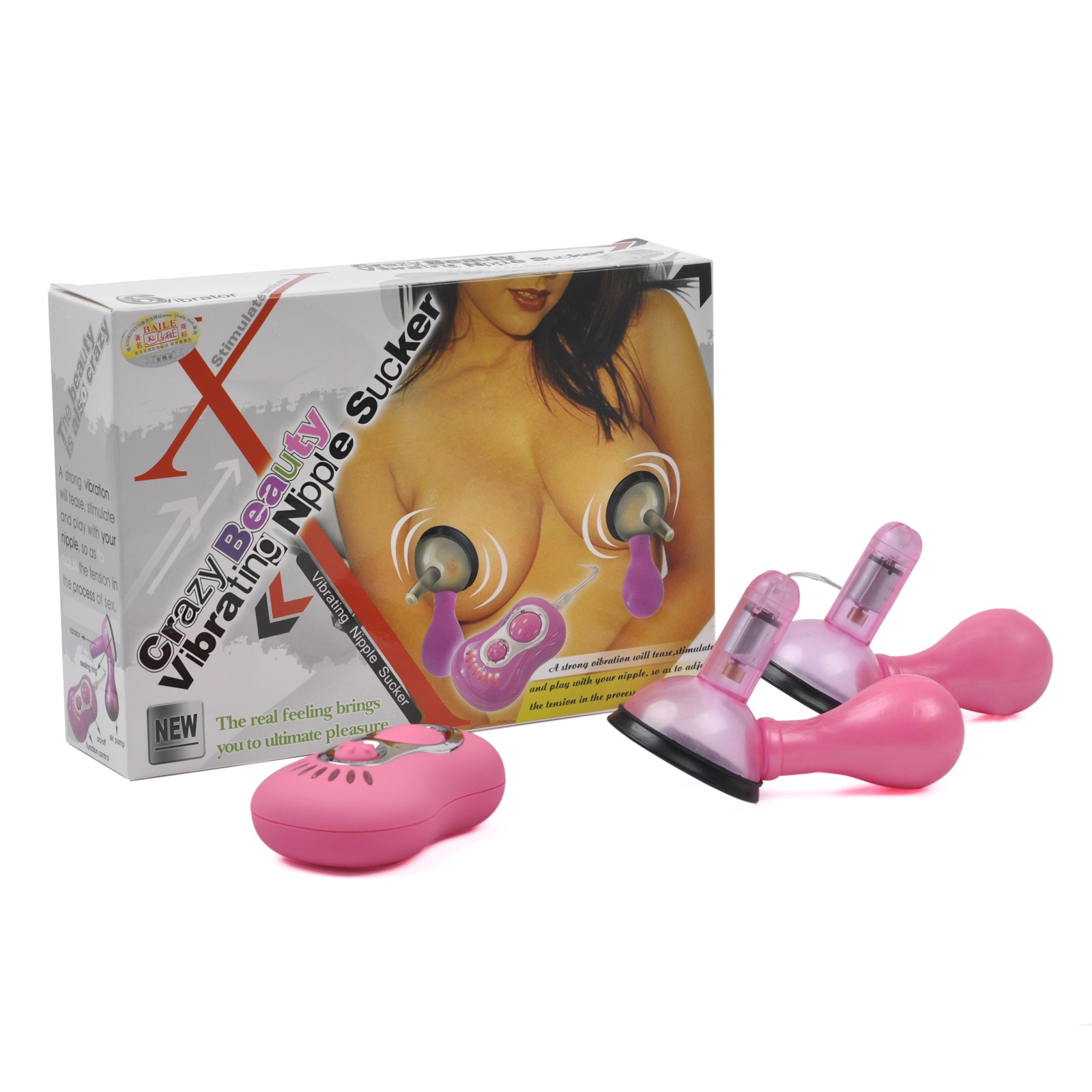 Dụng Cụ Hút Ngực Crazy Beauty Vibrating Nipple Sucker