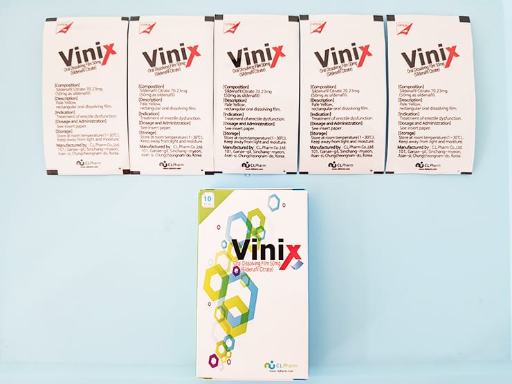 Tem Vinix 50mg Hàn Quốc Chính Hãng