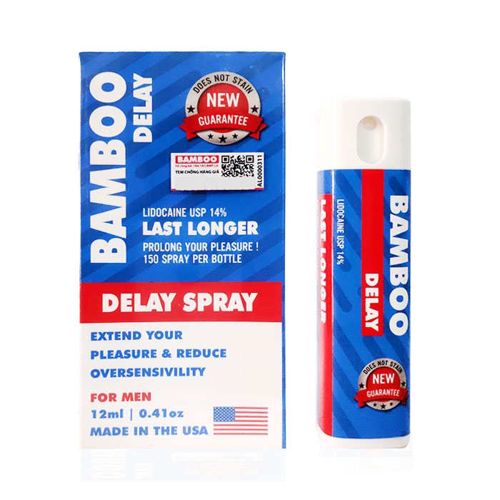 Chai Xịt USA Bamboo Delay - Kéo Dài Thời Gian - 12ml