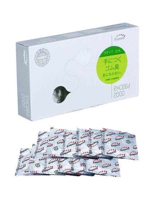 Bao Cao Su Sagami Exceed 2000 Siêu Mỏng 12s