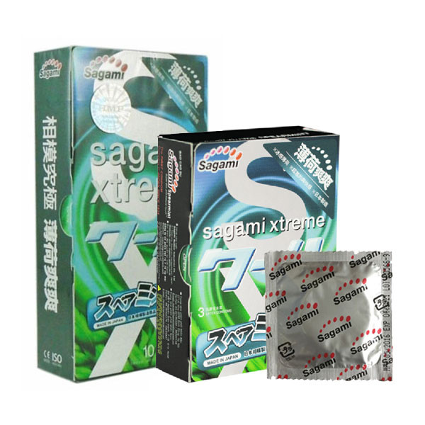 Bao Cao Su Sagami Xtreme Spearmint 19 bao cao su Sagami Xtreme Spearmint 1