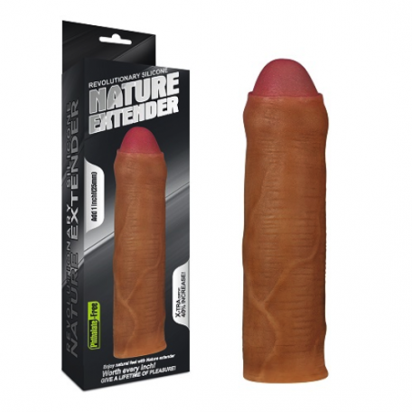 Bao Cao Su Đôn Dên 2.5cm Siêu Mềm Nature Extender Lovetoy (MS2)