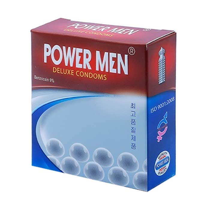 Bao Cao Su Power Men Ngọc Trai Gân, Gai, Bi, Kéo Dài Thời Gian