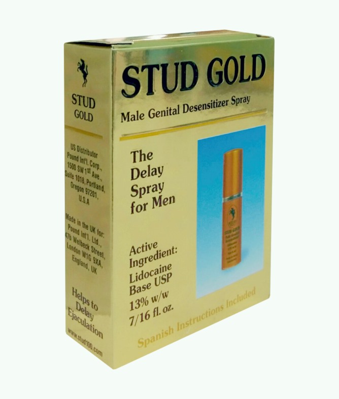 Chai Xịt Anh Stud Gold – Kéo Dài Thời Gian – 12ml