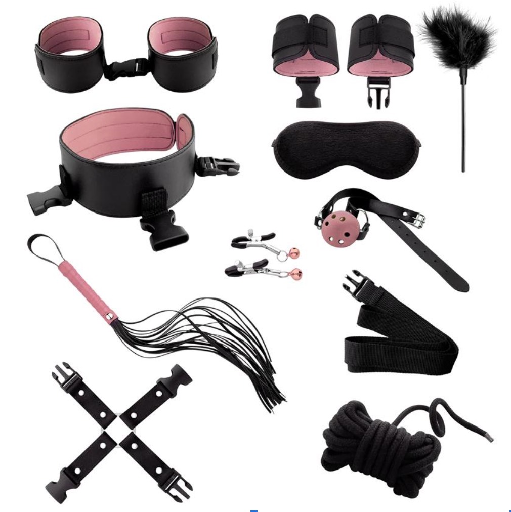 Đồ Chơi BDSM 50 Sắc Thái 10 Món