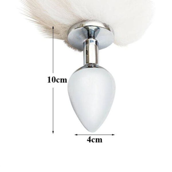 Đuôi Cáo Inox Hóa Trang Hồ Ly Chinh Phục Đối Tác
