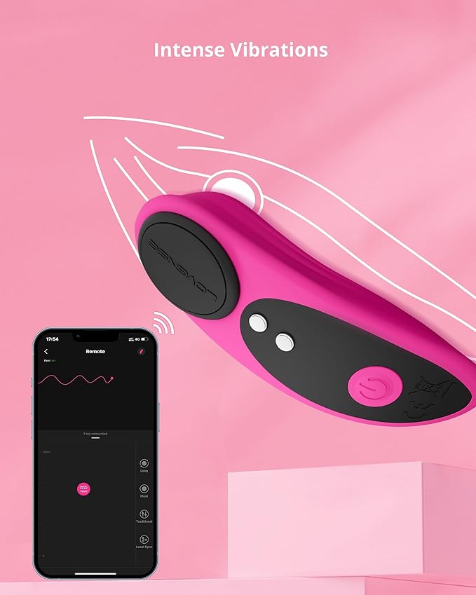 Lovense Ferri - Trứng Rung Gắn Quần Lót Điều Khiển Từ Xa Bằng Smartphone