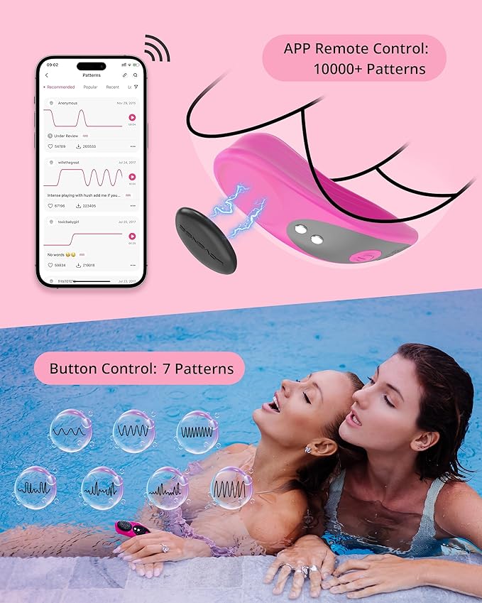 Lovense Ferri - Trứng Rung Gắn Quần Lót Điều Khiển Từ Xa Bằng Smartphone