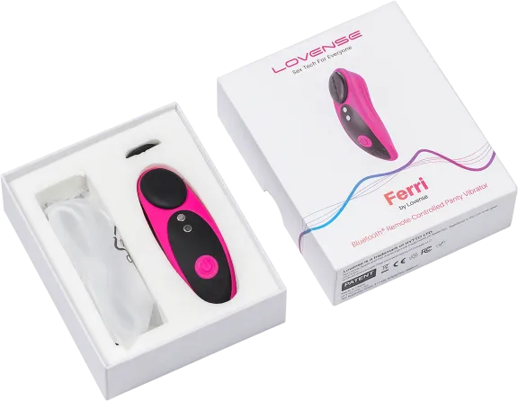 Lovense Ferri - Trứng Rung Gắn Quần Lót Điều Khiển Từ Xa Bằng Smartphone