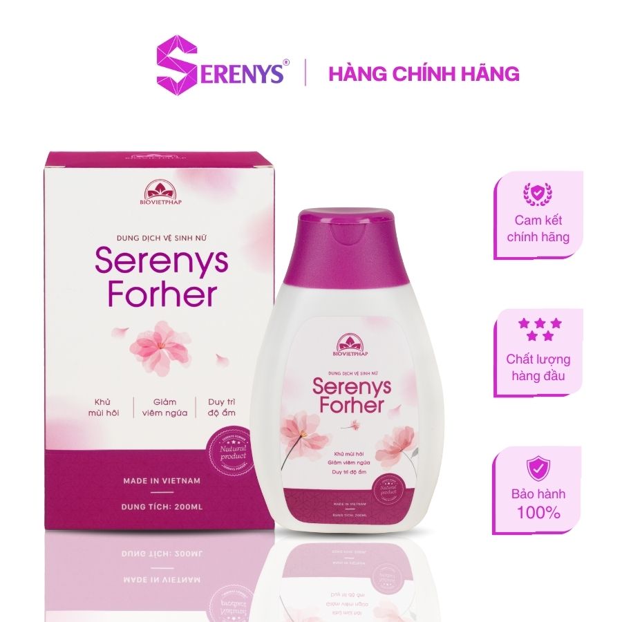 Dung Dịch Vệ Sinh Nữ Serenys ForHer 200ml