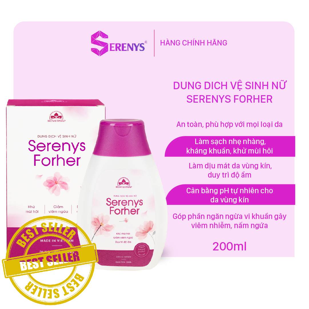 Dung Dịch Vệ Sinh Nữ Serenys ForHer 200ml
