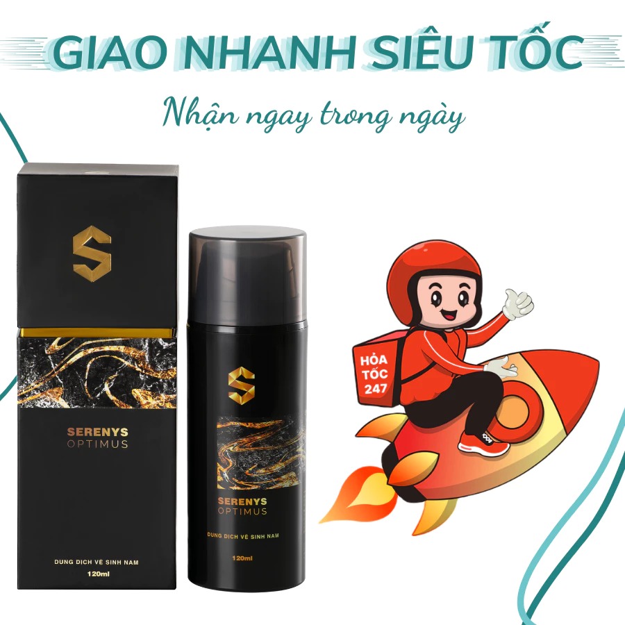 Dung Dịch Vệ Sinh Nam giới Serenys Optimus 120ml