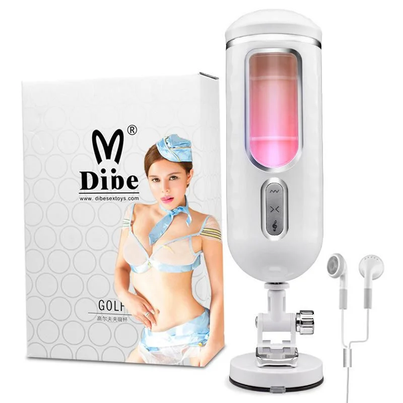 Âm Đạo Giả Dibe Golf Gắng Tường Rung Thụt Tự Động