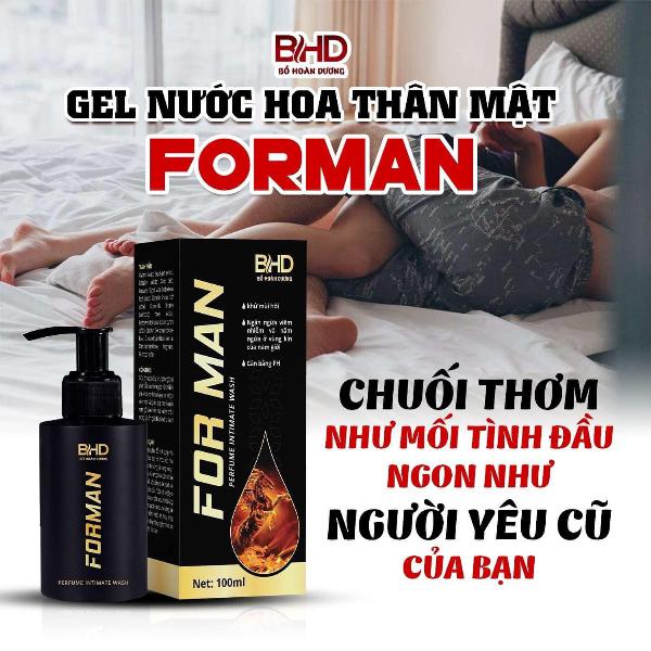Dung Dịch Vệ Sinh Nam BDH ForMan 100ml