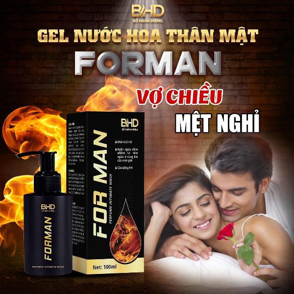 Dung Dịch Vệ Sinh Nam BDH ForMan 100ml