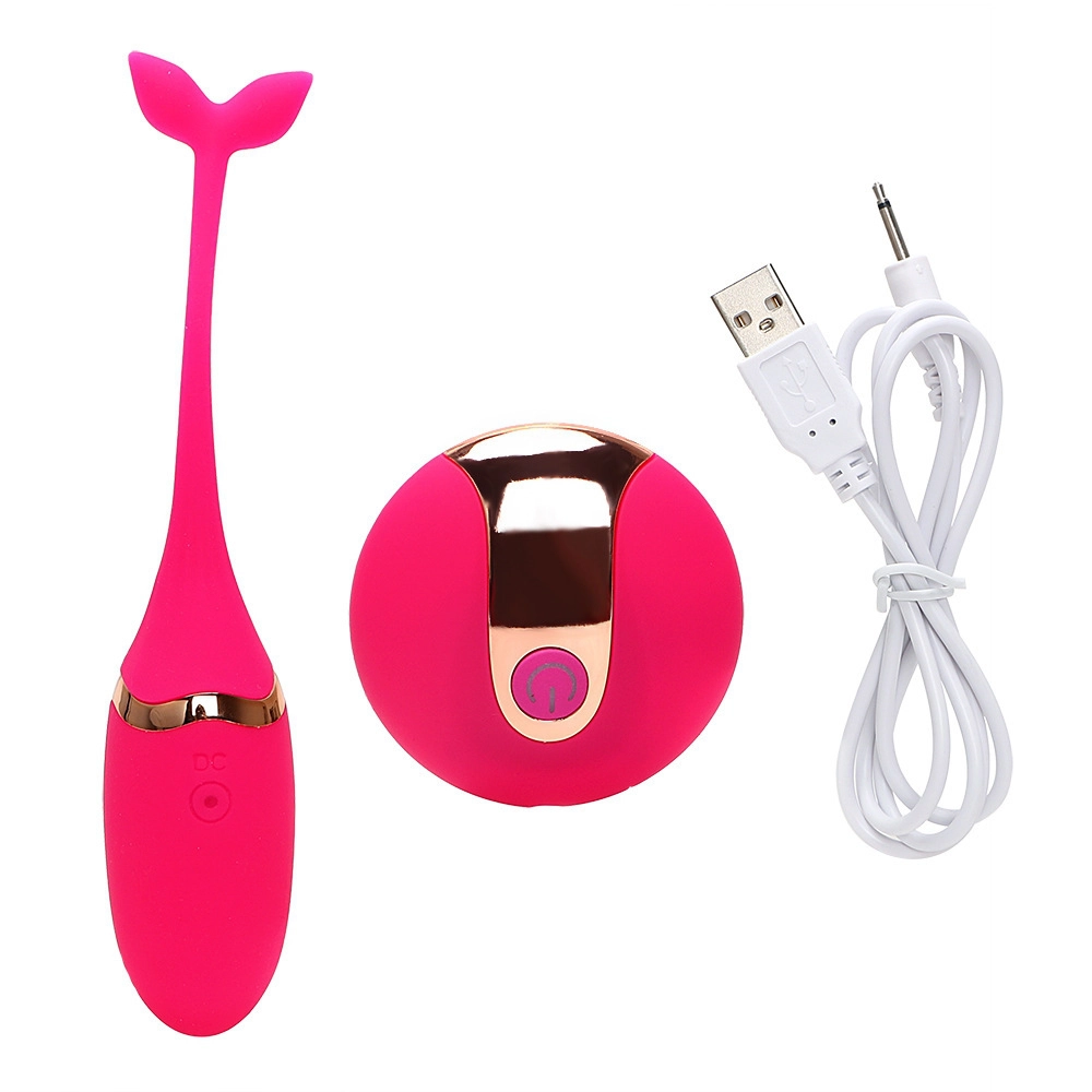 Trứng Rung Không Dây Cá Heo 10 Chế Độ Private Massager 6 Trứng Rung Không Dây Cá Heo 10 Chế Độ Private Massager