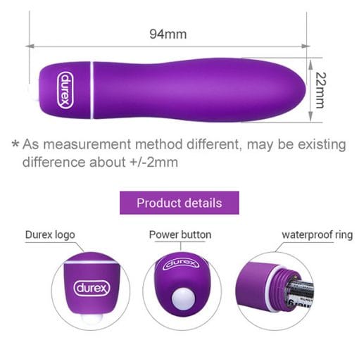 Que Rung Mini Durex Play Massage Kích Thích Điểm G 3 Que Rung Mini Durex Play Massage Kích Thích Điểm G