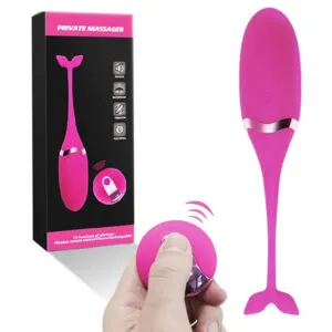 Trứng Rung Không Dây Cá Heo 10 Chế Độ Private Massager