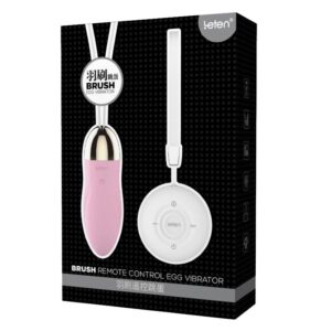 Trứng Rung Leten Brush Cao Cấp Massage Điều Khiển Từ Xa Không Dây Sạc USB
