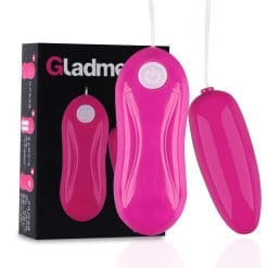 Trứng Rung Tình Yêu Gladme Mạnh Mẽ Có Dây Sử Dụng 2 Pin AAA