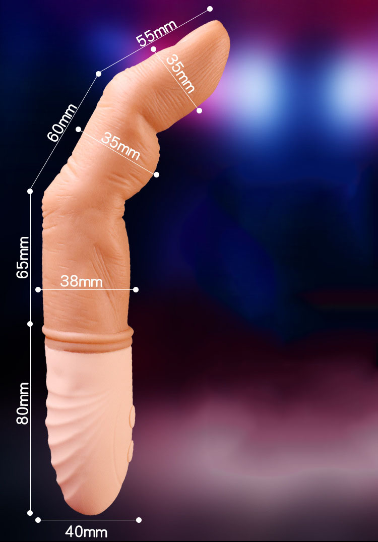 Ngón Tay Thần Thánh Móc Cua Tỏa Nhiệt 12 Chế Độ Rung Siêu Cấp Finger Silicon Cao Cấp 17 3