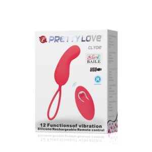 Trứng Rung Tình Yêu Pretty Love Clyde Không Dây, Sạc USB