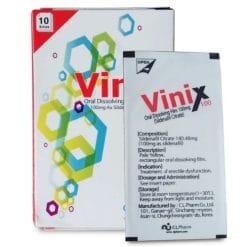 Tem Vinix 100mg Hàn Quốc Chính Hãng