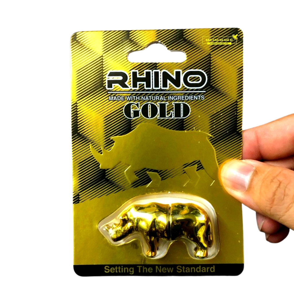 Rhino Gold Vỉ 1 Viên 1 Rhino Gold Vỉ 1 Viên
