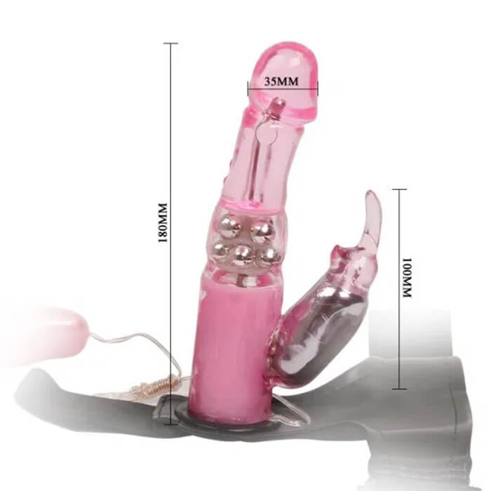 Dương Vật Giả Ultra Harness Có Dây Đeo Đa Năng Rung Ngoáy Cao Cấp Baile 22 38..........