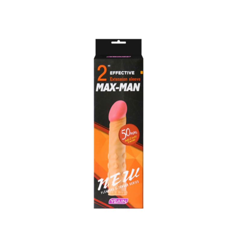 Bao Cao Su Đôn Dên Maxman Silicon Gai YY914 Tăng Thêm 5cm 2 Bao Cao Su Đôn Dên Maxman Silicon Gai YY914 Tăng Thêm 5cm