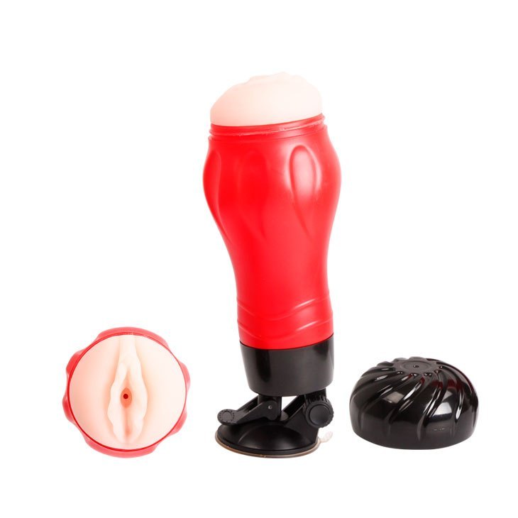 Âm Đạo Giả Đèn Pin Crazy Bull Flora Đỏ Có Đế 14 am dao gia nguy trang den bin crazy bull flora do img 1600670892