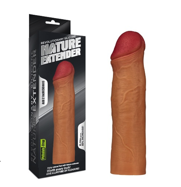 Bao Cao Su Đôn Dên 5cm Siêu Mềm Nature Extender Lovetoy (MS1) 1 Bao Cao Su Đôn Dên 5cm Siêu Mềm Nature Extender Lovetoy (MS1)