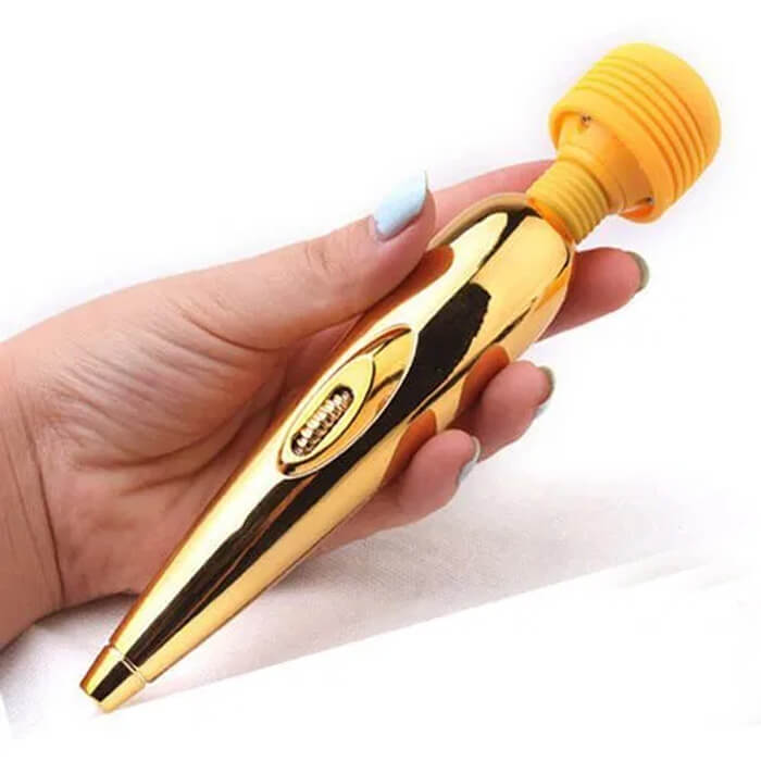 Máy Massage Điểm G Sạc Mạ Vàng Mini Massager Gold-Plated Luoge 9 may massage diem g sac ma vang mini massager gold plated luoge anh 001 1
