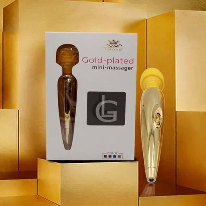 Máy Massage Điểm G Sạc Mạ Vàng Mini Massager Gold-Plated Luoge 10 may massage diem g sac ma vang mini massager gold plated luoge anh 002