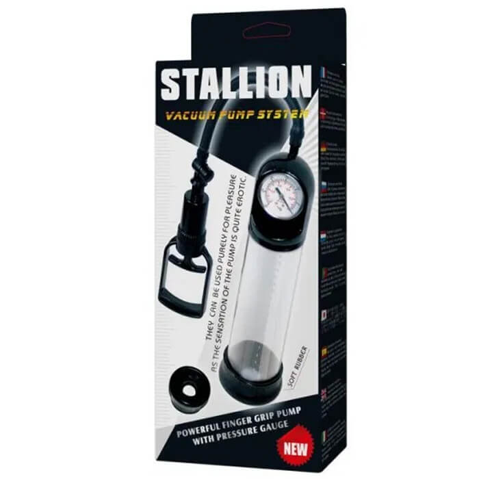 Máy Tập Tăng Kích Thước Dương Vật Tự Nhiên Cao Cấp Có Đồng Hồ Áp Suất Stallion New 1 Máy Tập Tăng Kích Thước Dương Vật Tự Nhiên Cao Cấp Có Đồng Hồ Áp Suất Stallion New