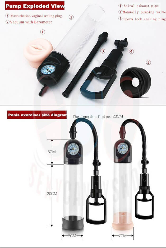 Máy Tập Tăng Kích Thước Dương Vật Nhanh Nhất Đồng Hồ Pump Evo 9 may tap lam lon duong vat dong ho penis pump evo 2